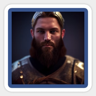 Viking Raider Sticker